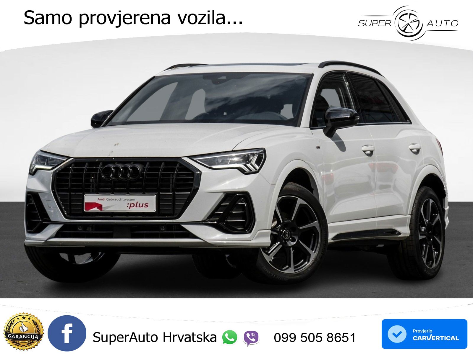 Audi Q3 35 TFSI (150 KS) S tronic S line LED+GR SJED+ACC