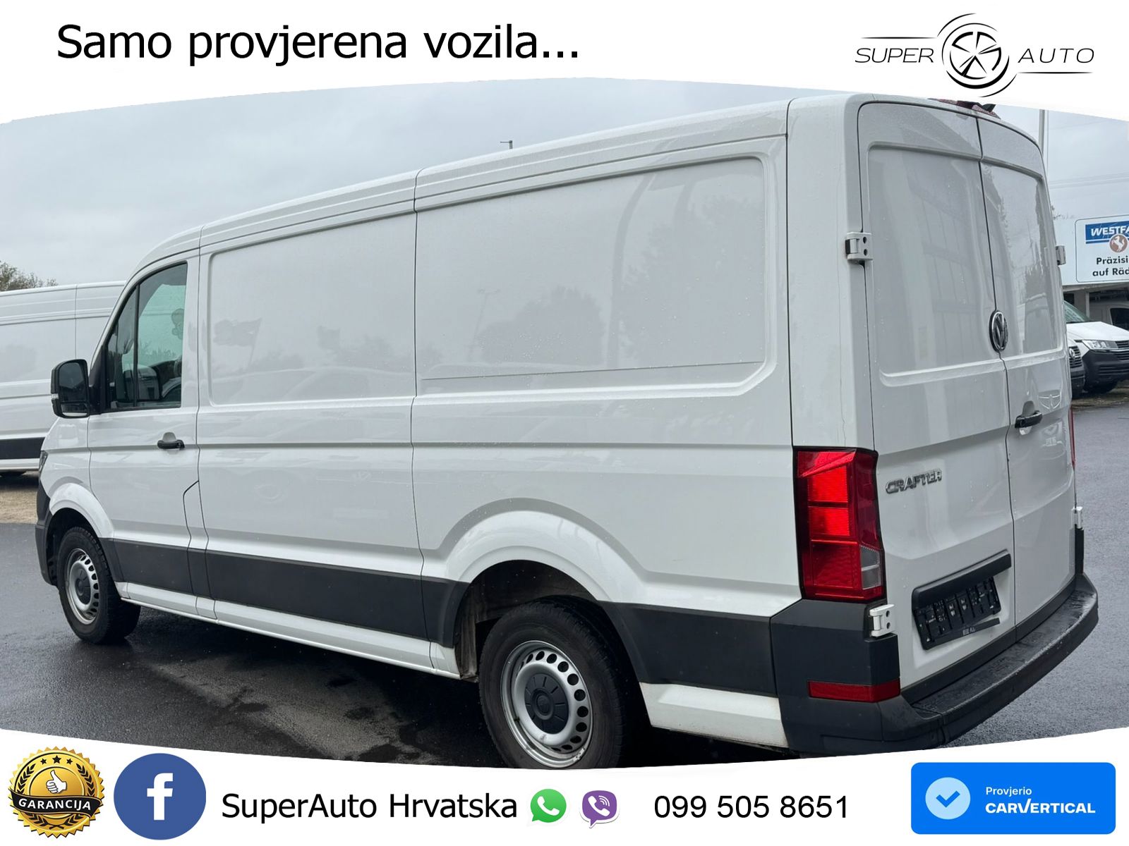Volkswagen Crafter Kasten 35 MR L2H1 Kamera*Klima 140 KS