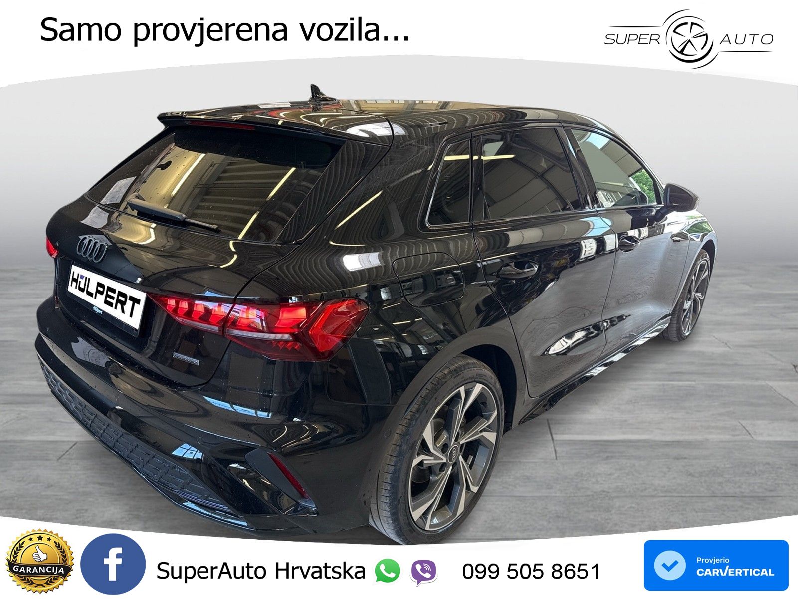 Audi A3 Sportback 40 TFSI (204 KS) quattro S tronic S line LED+GR SJED+ACC