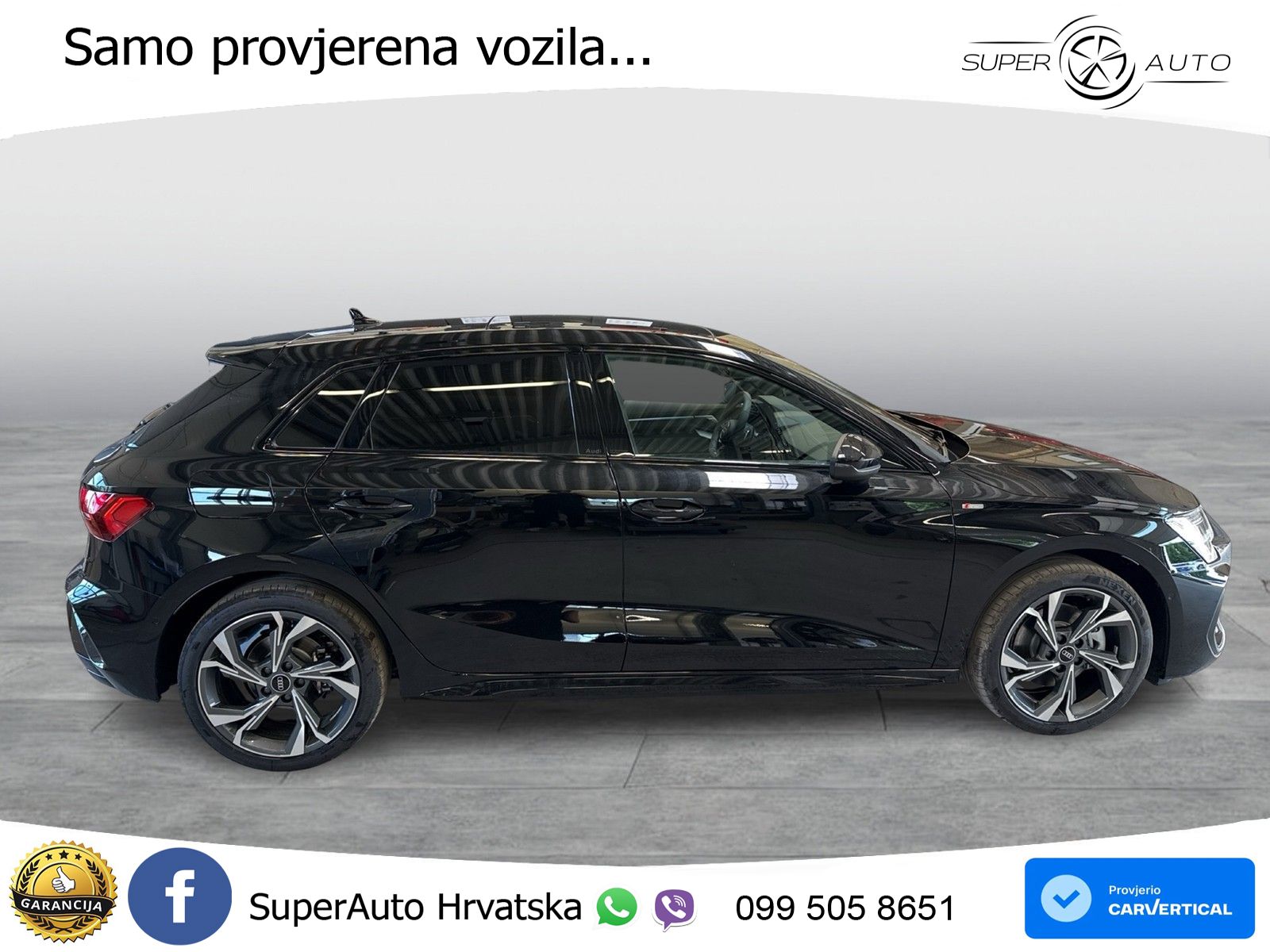 Audi A3 Sportback 40 TFSI (204 KS) quattro S tronic S line LED+GR SJED+ACC