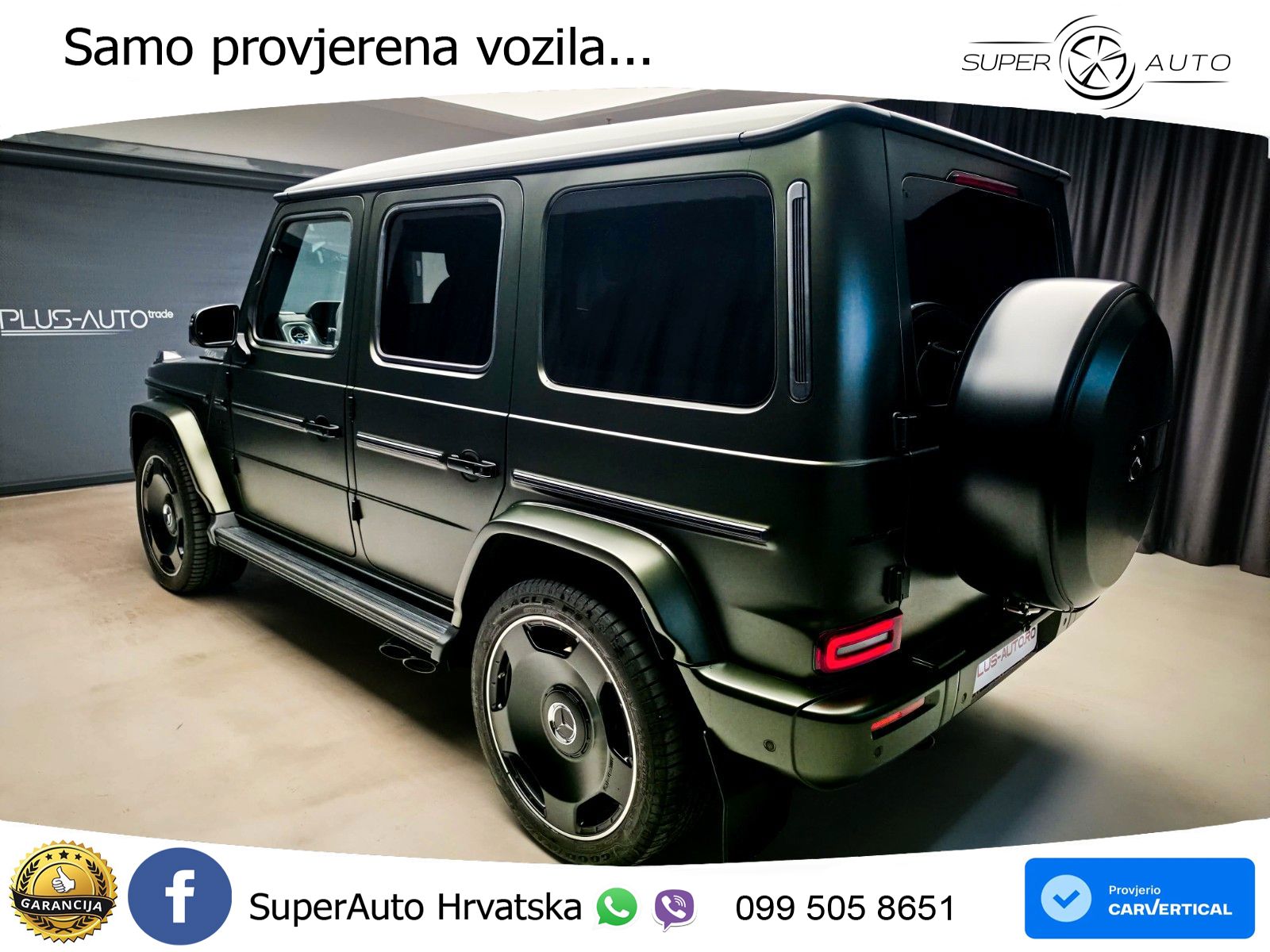 Mercedes AMG G 63 Long V8 (585 KS) 4MATIC 9G-TRONIC AMG SPEEDSHIFT TCT Manufaktur LED+GR SJED+ACC