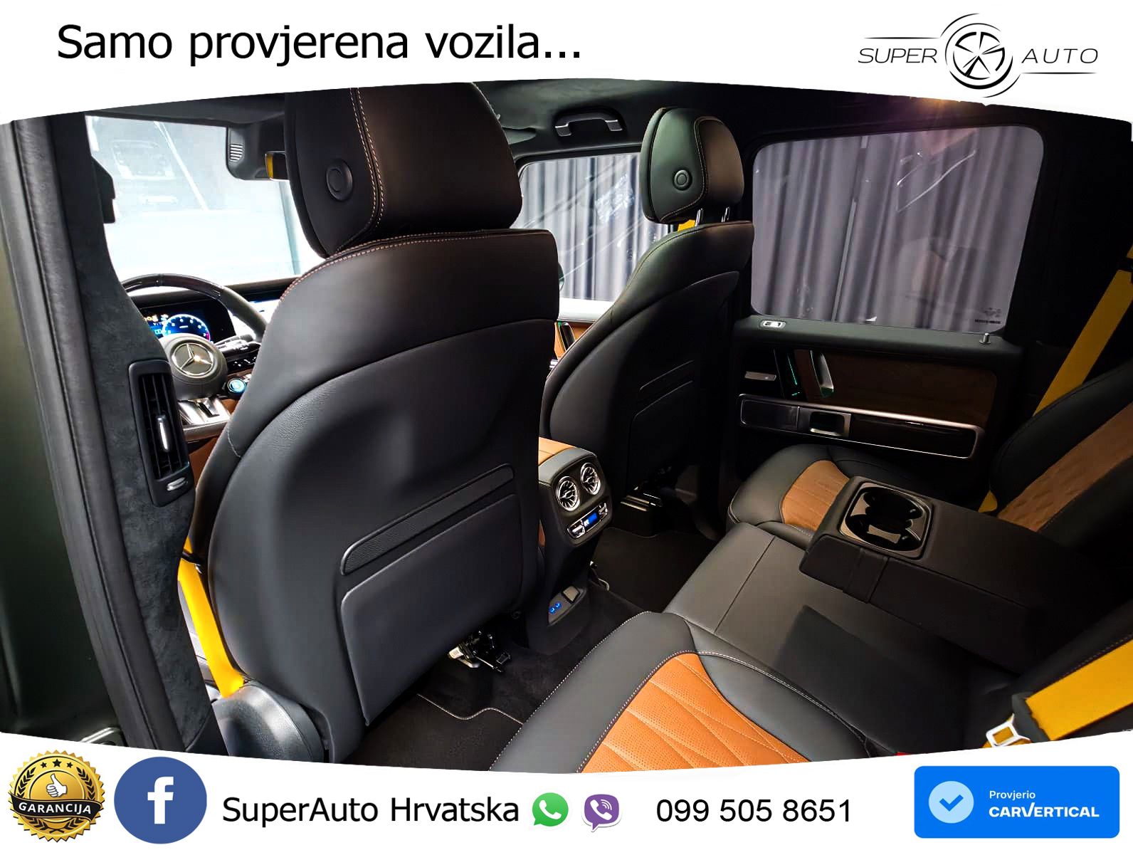 Mercedes AMG G 63 Long V8 (585 KS) 4MATIC 9G-TRONIC AMG SPEEDSHIFT TCT Manufaktur LED+GR SJED+ACC