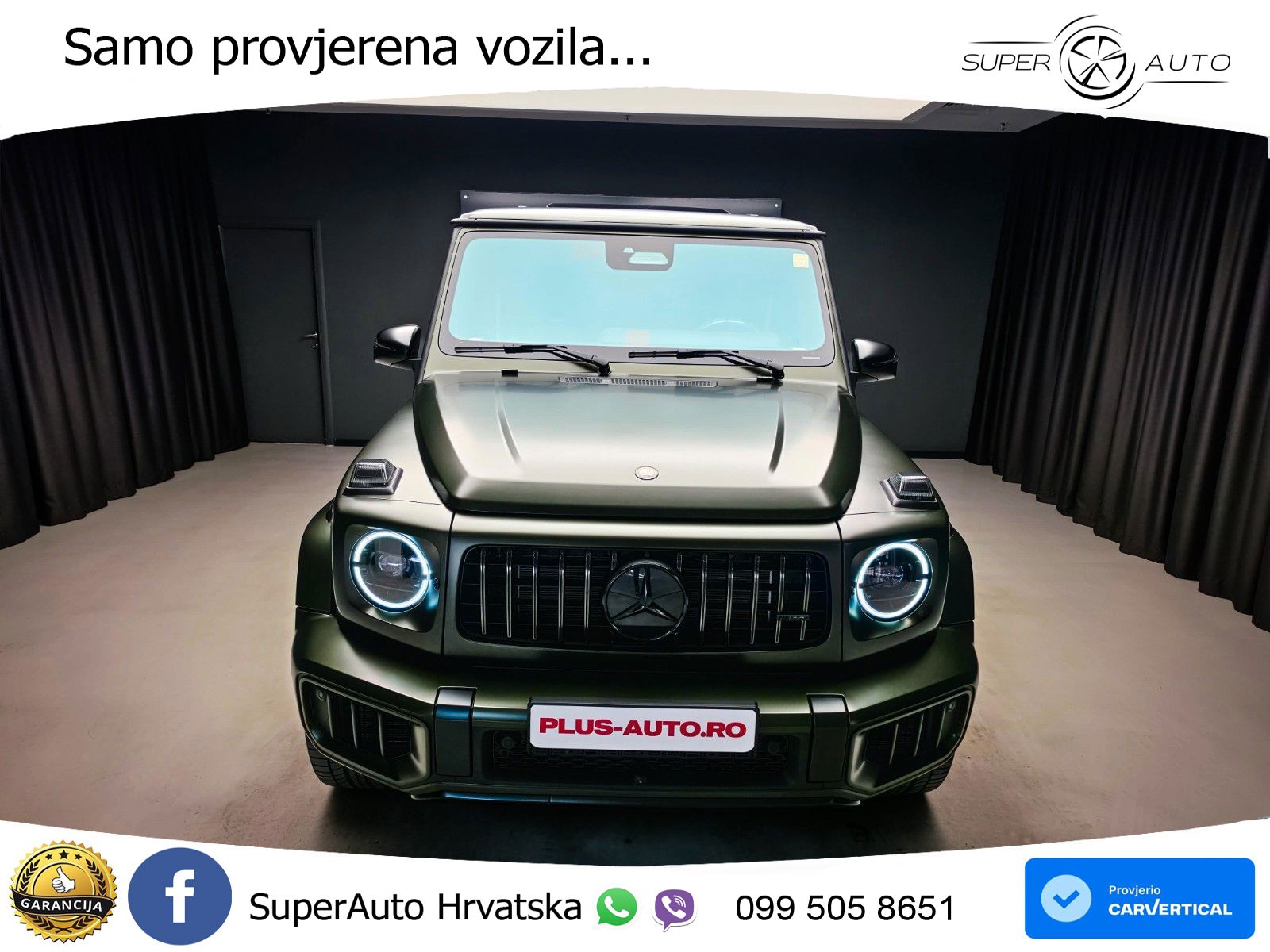 Mercedes AMG G 63 Long V8 (585 KS) 4MATIC 9G-TRONIC AMG SPEEDSHIFT TCT Manufaktur LED+GR SJED+ACC