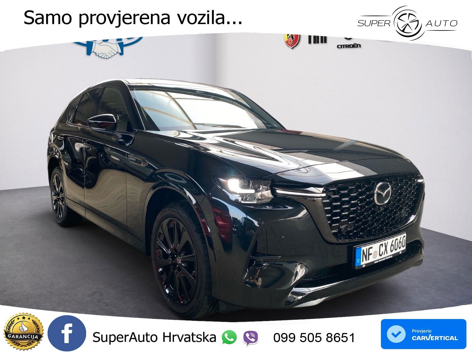 Mazda CX-60 3.3 e-Skyactiv D (254 KS) AWD Automatic LED+GR SJED+ACC