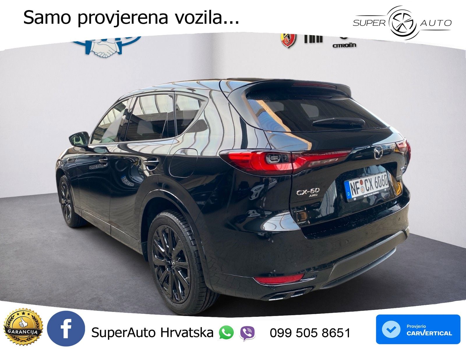 Mazda CX-60 3.3 e-Skyactiv D (254 KS) AWD Automatic LED+GR SJED+ACC