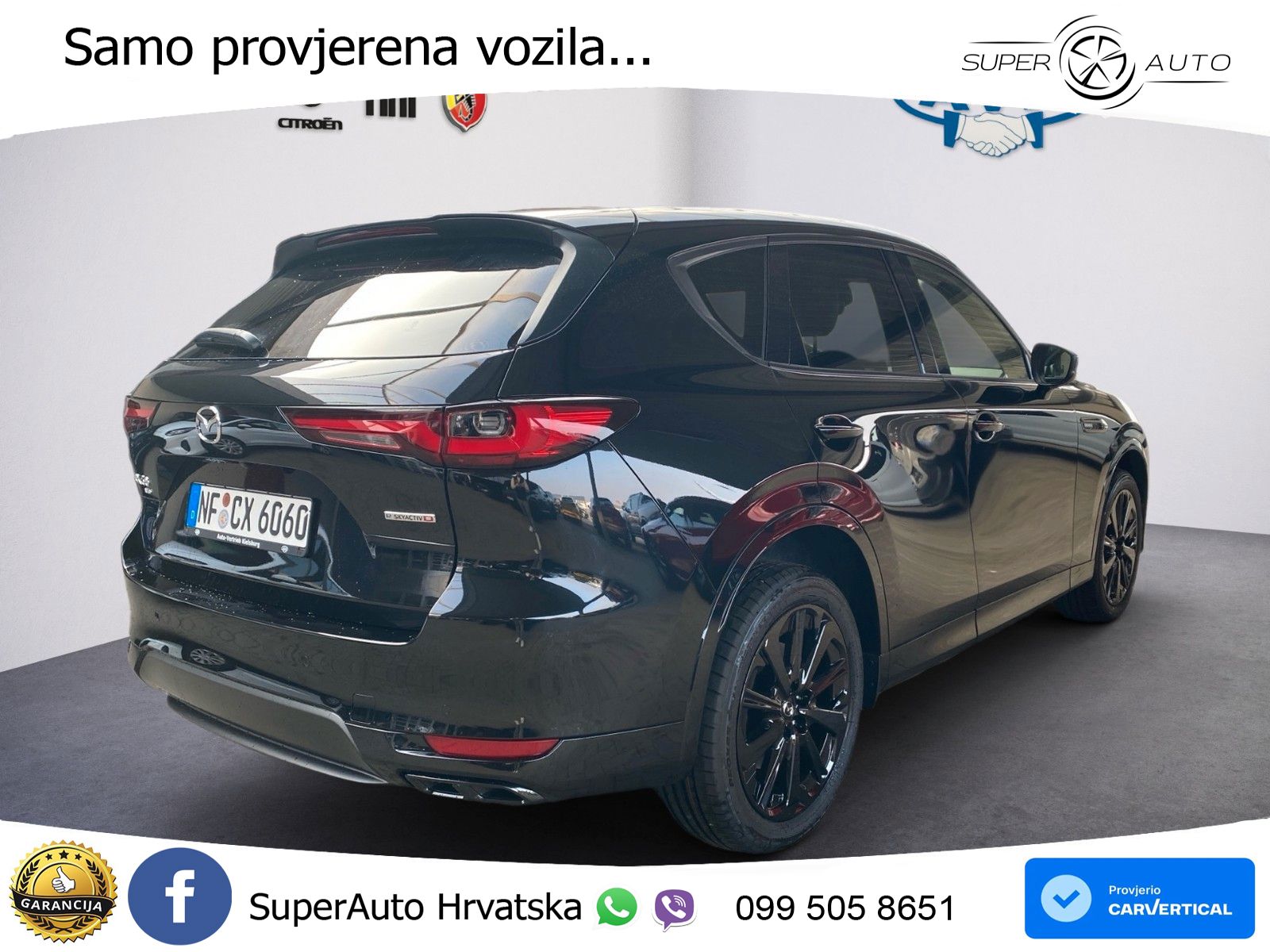 Mazda CX-60 3.3 e-Skyactiv D (254 KS) AWD Automatic LED+GR SJED+ACC