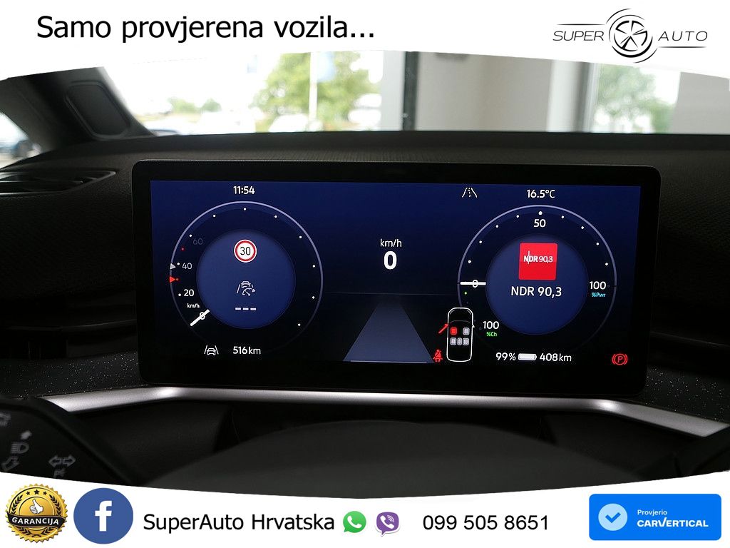 Volkswagen ID.3 58 kWh (190 KS) LED+GR SJED+ACC