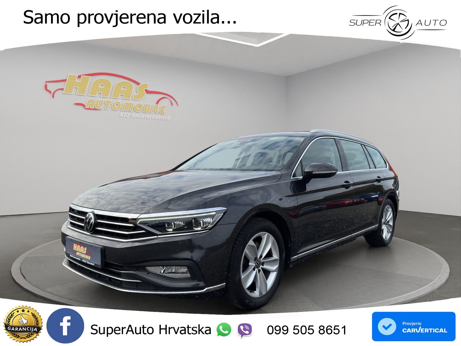 Volkswagen Passat Variant 1.5 TSI (150 KS) DSG ACT Elegance LED+GR SJED+ACC