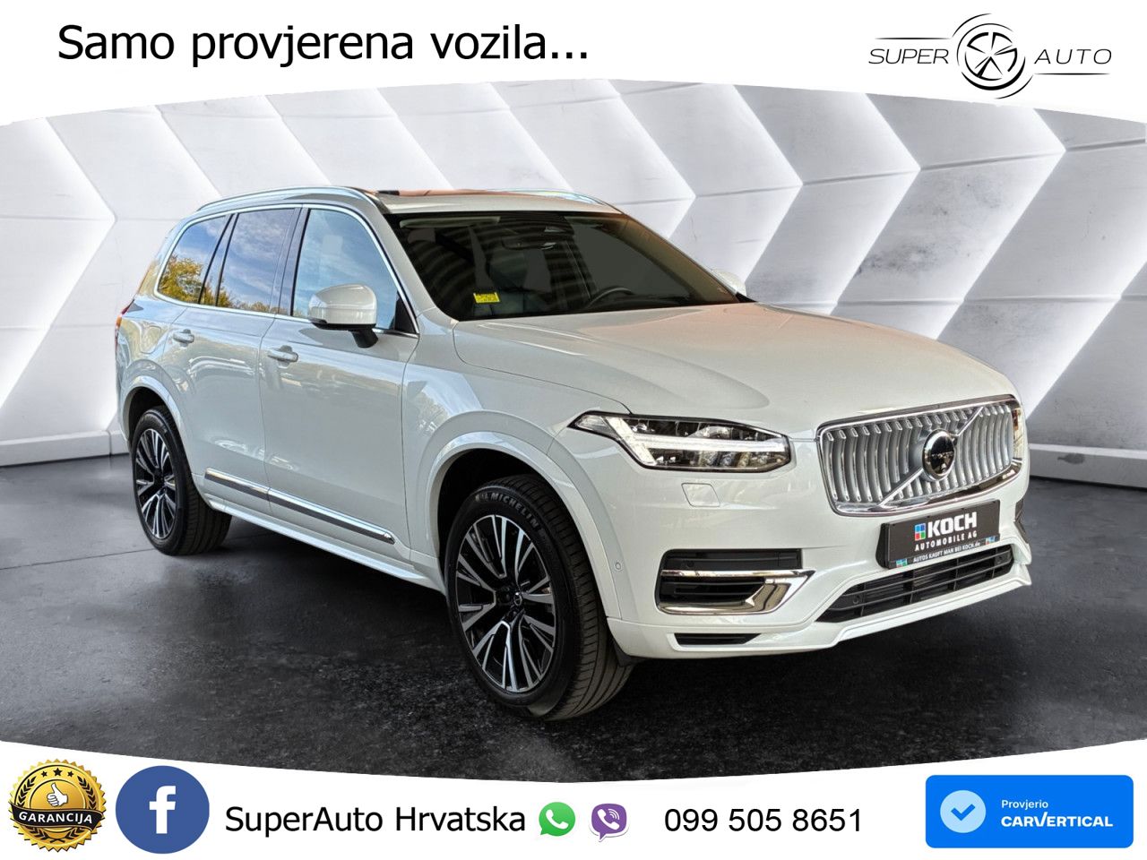 Volvo XC90 2.0 T8 AWD Automatic ACC+HEAD+4xGR SJED+360+PANO