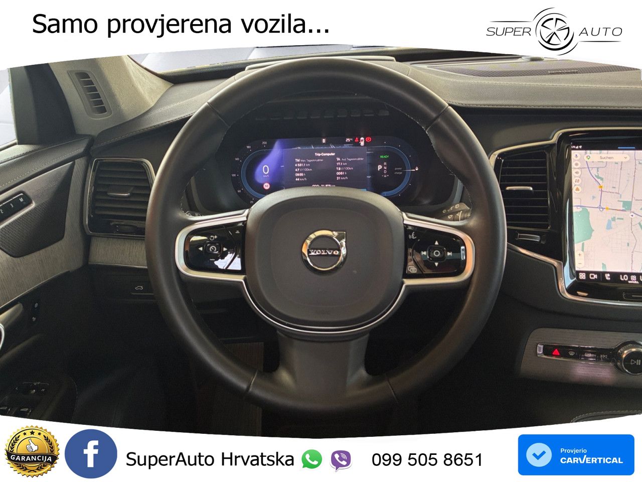 Volvo XC90 2.0 T8 AWD Automatic ACC+HEAD+4xGR SJED+360+PANO
