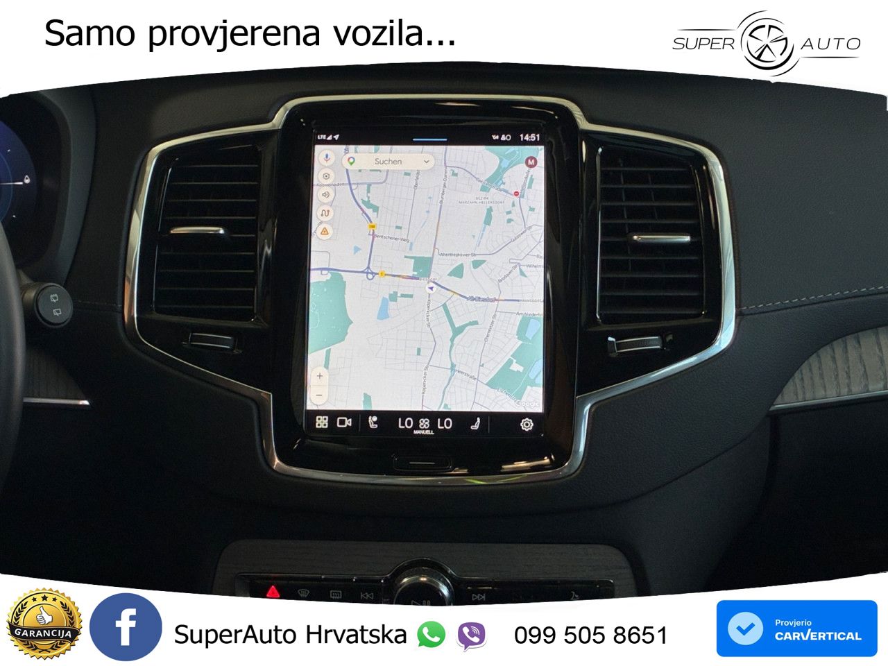 Volvo XC90 2.0 T8 AWD Automatic ACC+HEAD+4xGR SJED+360+PANO