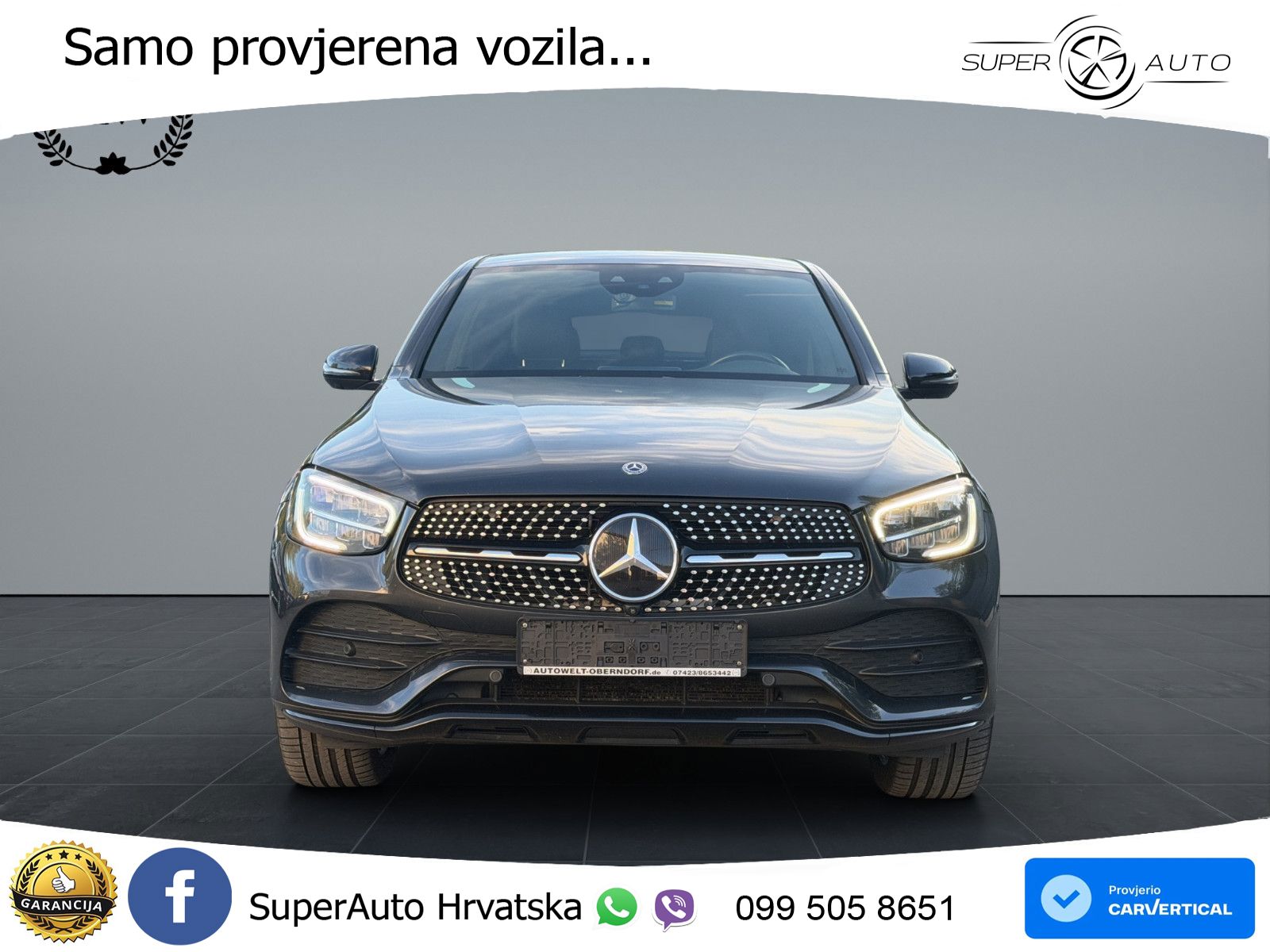 Mercedes GLC Coupe 300d (245 KS) 4MATIC G-TRONIC AMG LED+GR SJED+ACC