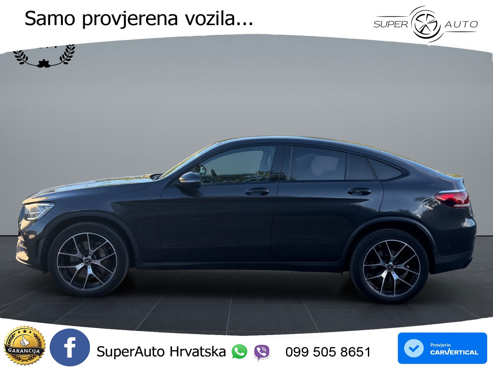 Mercedes GLC Coupe 300d (245 KS) 4MATIC G-TRONIC AMG LED+GR SJED+ACC