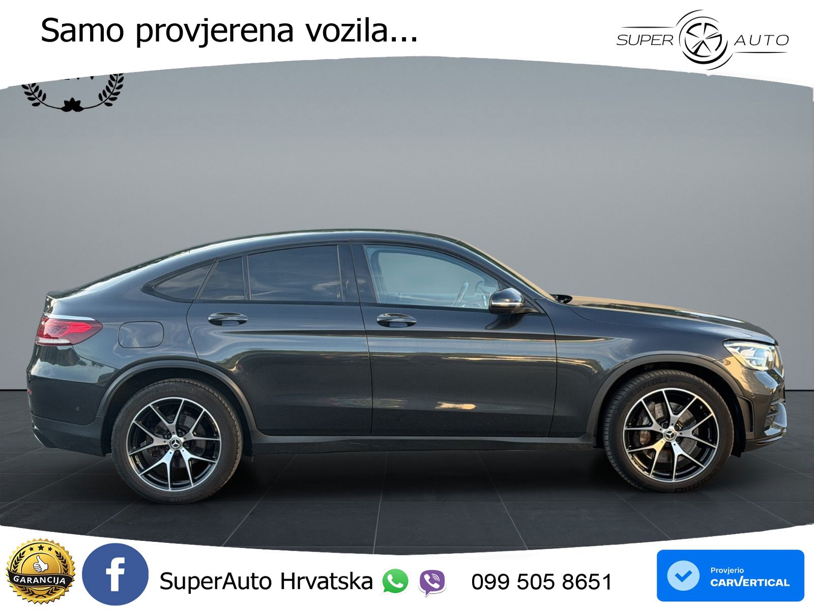 Mercedes GLC Coupe 300d (245 KS) 4MATIC G-TRONIC AMG LED+GR SJED+ACC