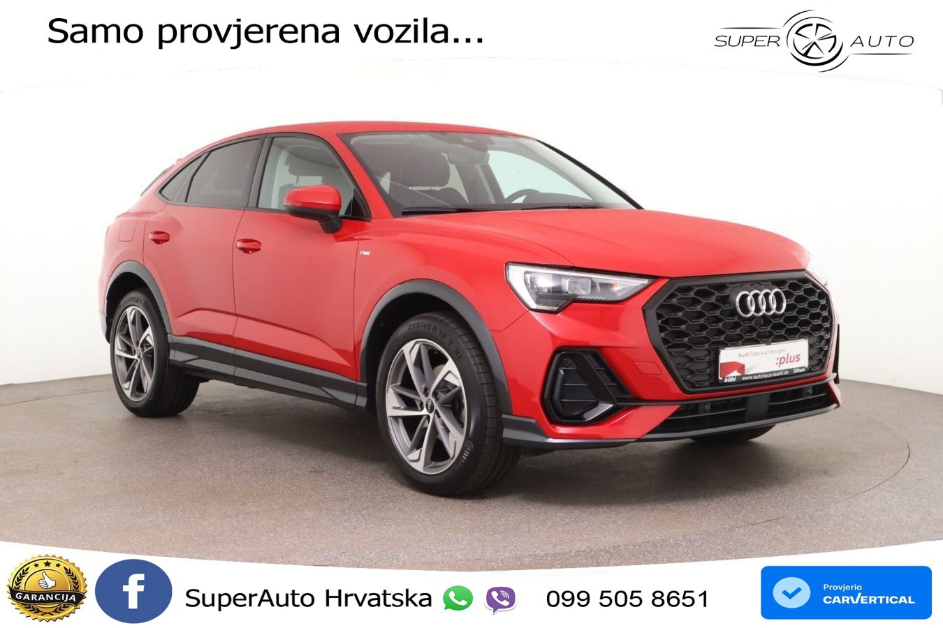 Audi Q3 II Sportback 35 TFSI (150 KS) S tronic S line