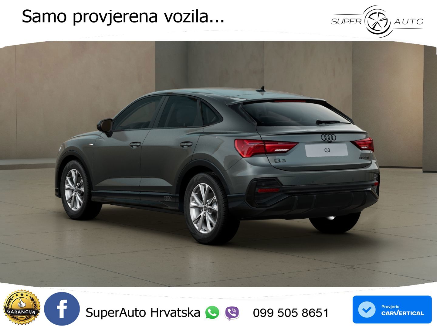 Audi Q3 II Sportback 35 TFSI (150 KS) S tronic S line MATRIX+GR SJED+KAM