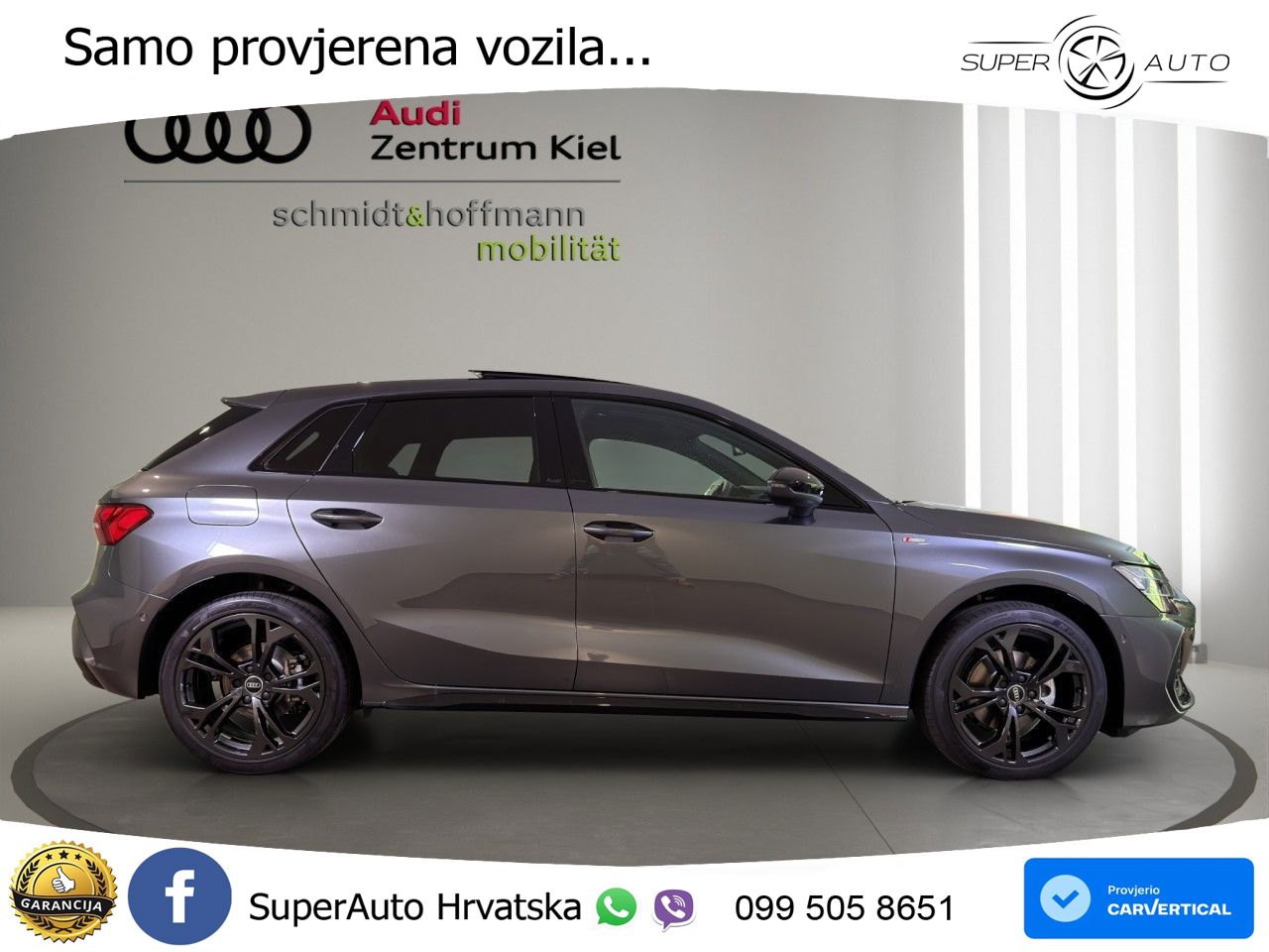Audi A3 35 TFSI (150 KS) S tronic S line LED+GR SJED+ACC