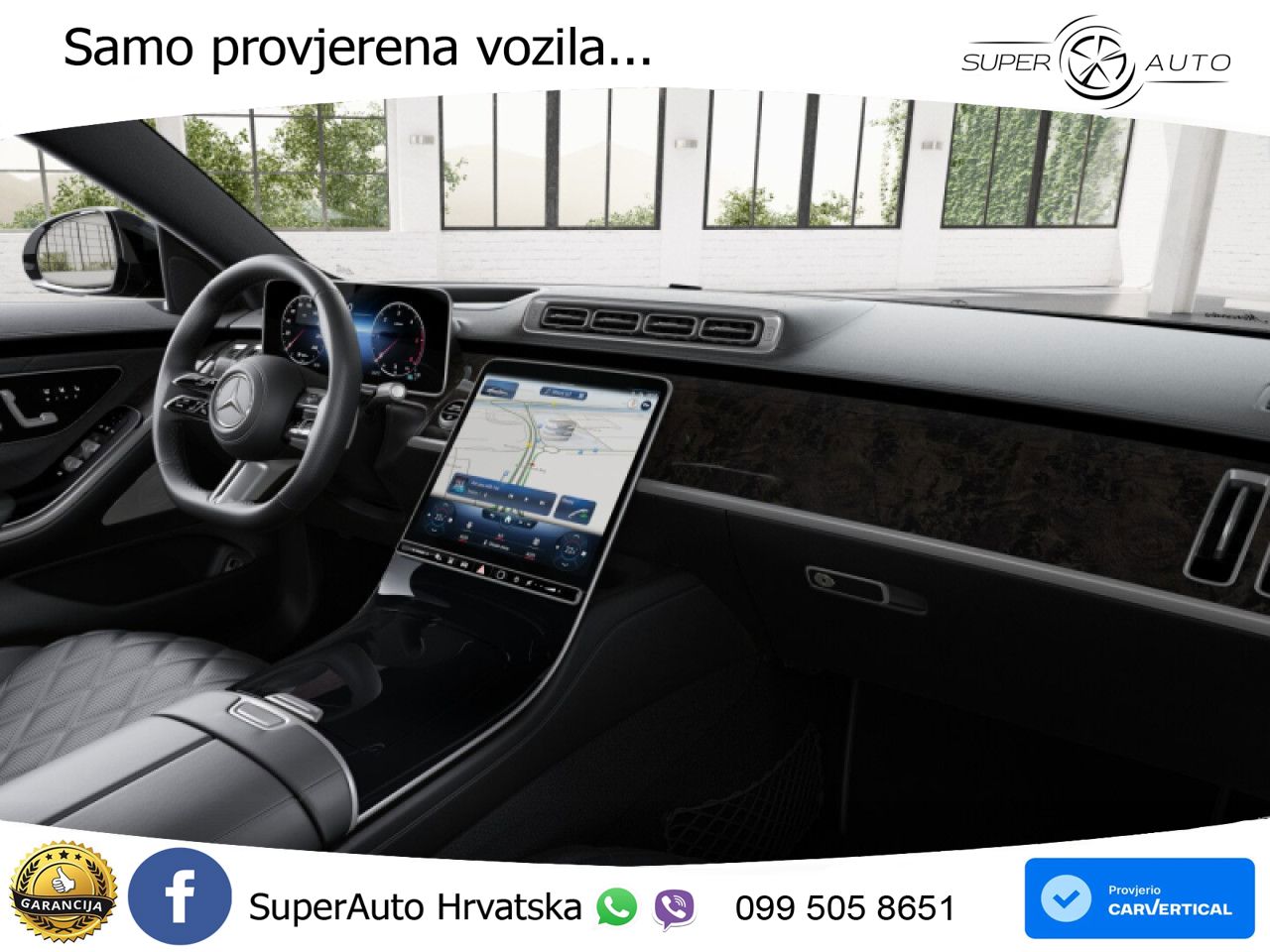 Mercedes S 450d (367 KS) EQ Boost 4MATIC 9G-TRONIC AMG LED+GR SJED+ACC