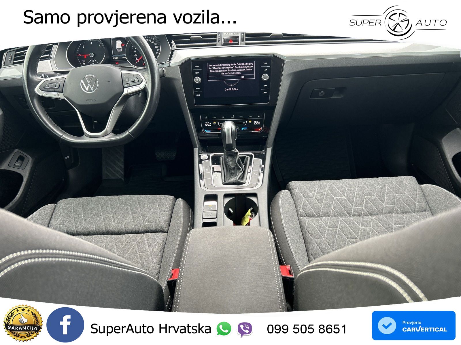 Volkswagen Passat Variant 2.0 TDI (150 KS) DSG Business LED+GR SJED+ACC