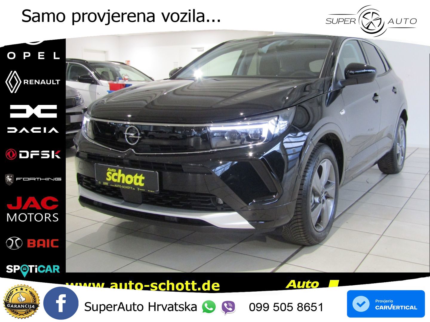 Opel Grandland 1.2i Turbo (130 KS) Automatic Elegance LED+GR SJED+ACC