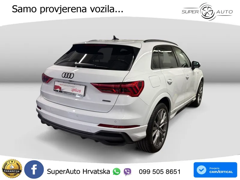 Audi Q3 45 TFSI (245 KS) quattro S tronic S line MATRIX+GR SJED+KAM