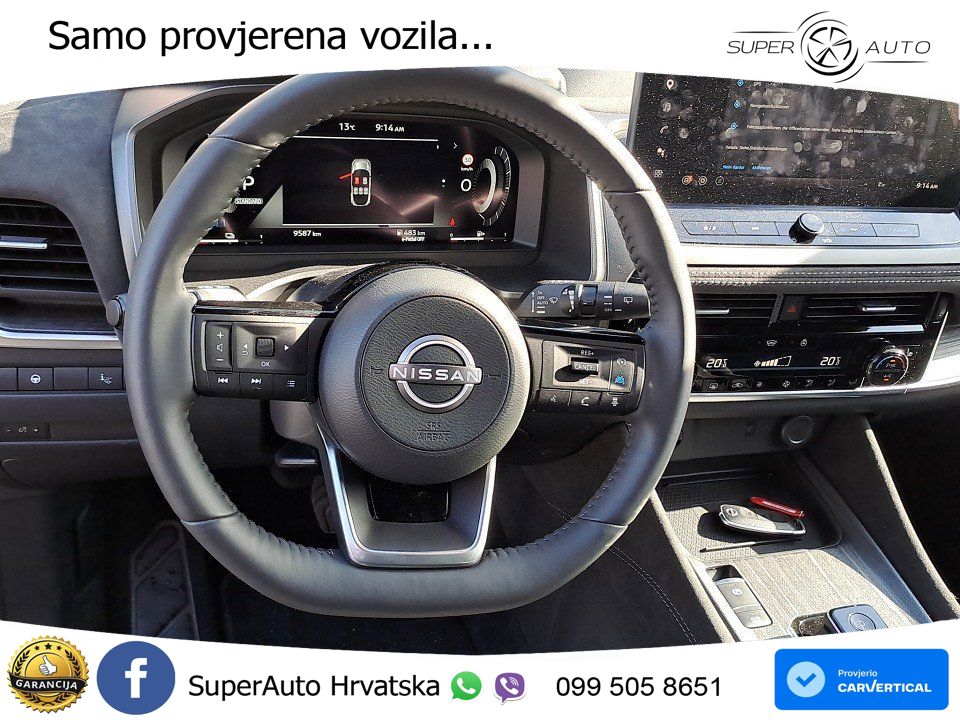 Nissan Qashqai 1.3 DIG-T (158 KS) Xtronic Tekna LED+GR SJED+ACC