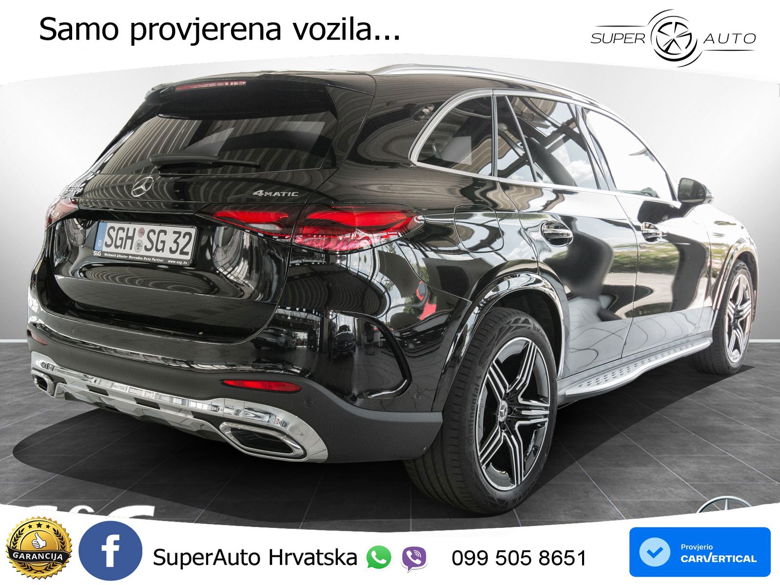 Mercedes GLC 220d (197 KS) 4MATIC 9G-TRONIC AMG ACC+GR SJED+360+PANO