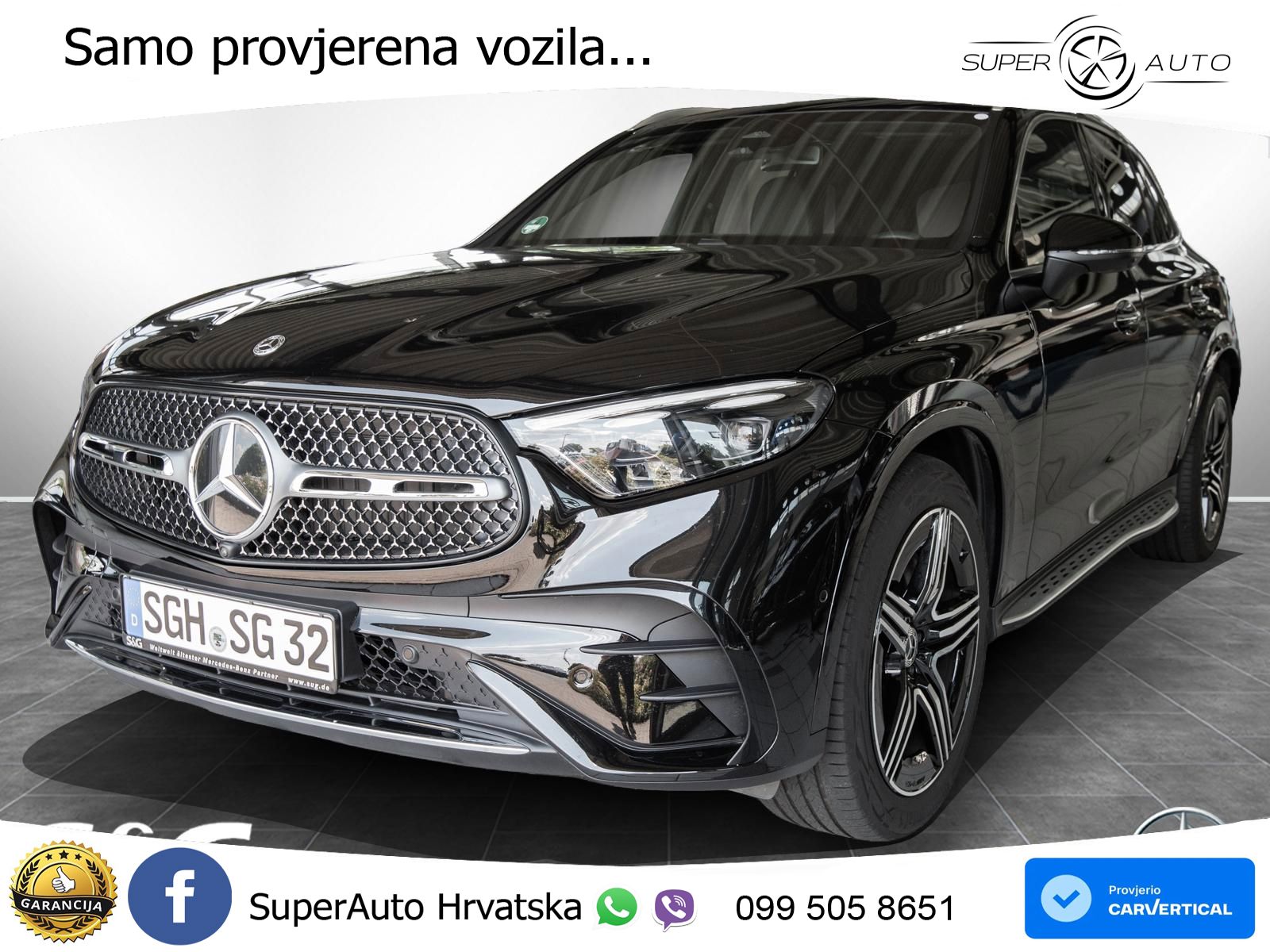 Mercedes GLC 220d (197 KS) 4MATIC 9G-TRONIC AMG ACC+GR SJED+360+PANO