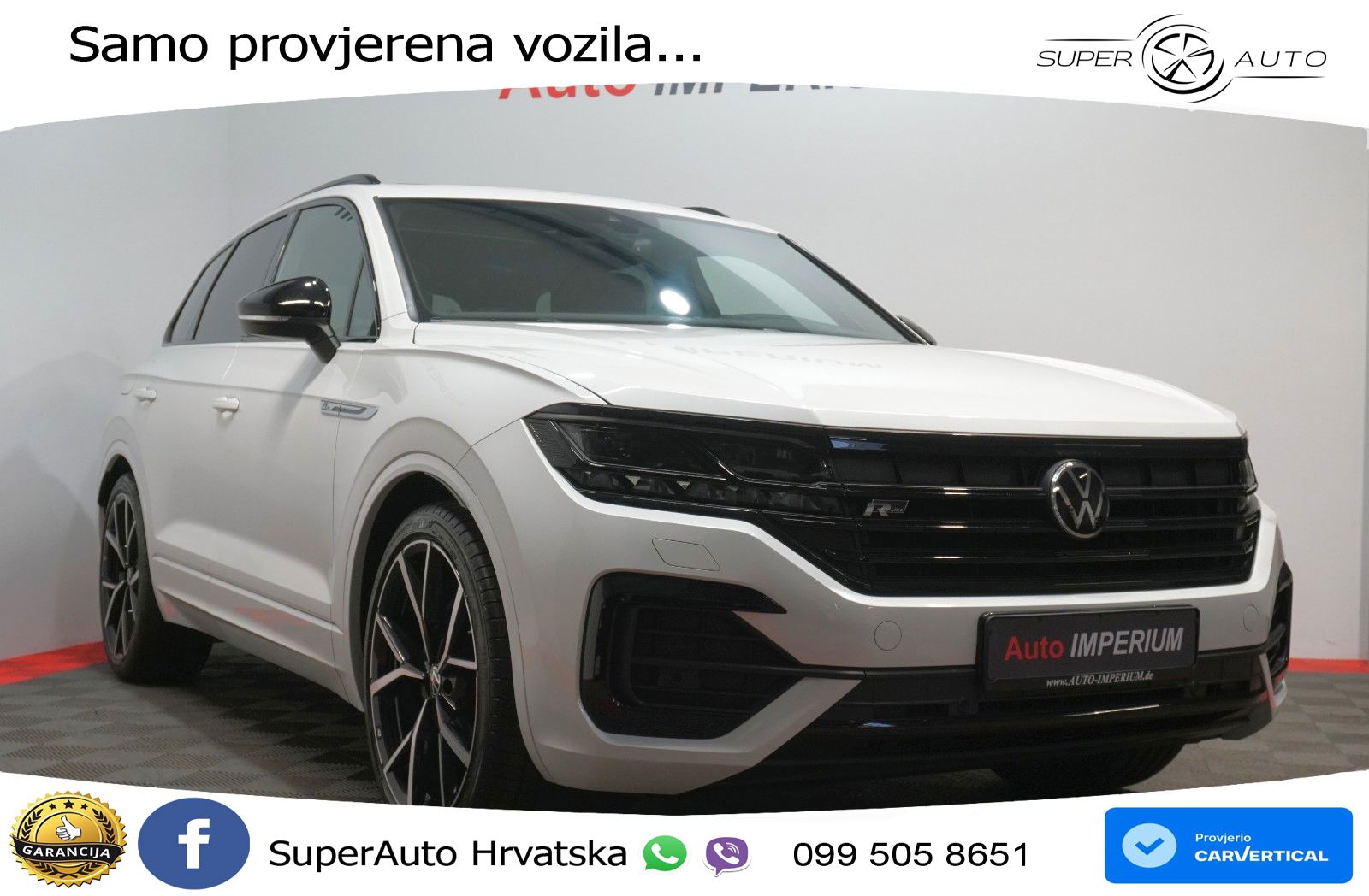 Volkswagen Touareg 3.0 V6 TDI (231 KS) 4MOTION Tiptronic R-Line ZRAČNI+ACC+GR SJED+KAM+PANO
