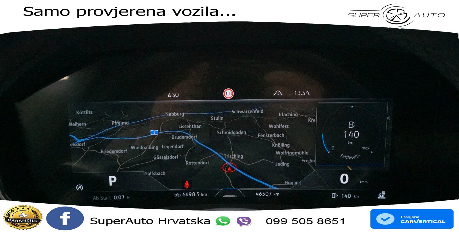 Volkswagen Touareg 3.0 V6 TDI (231 KS) 4MOTION Tiptronic R-Line ZRAČNI+ACC+GR SJED+KAM+PANO