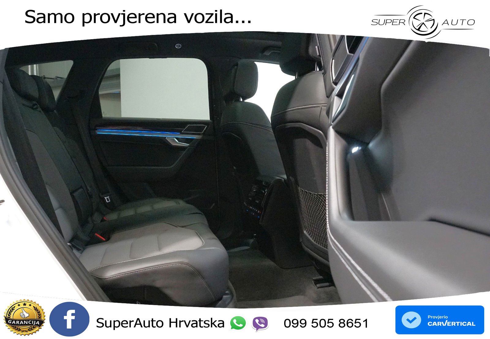 Volkswagen Touareg 3.0 V6 TDI (231 KS) 4MOTION Tiptronic R-Line ZRAČNI+ACC+GR SJED+KAM+PANO