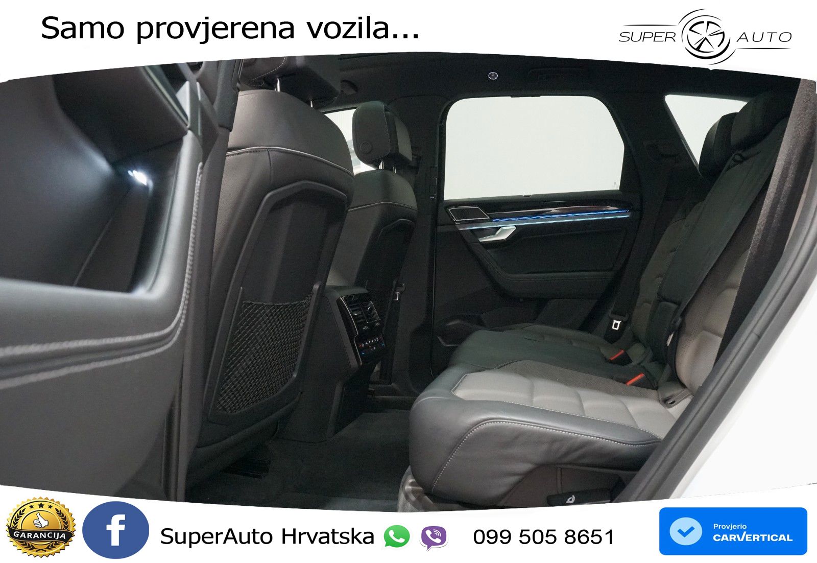 Volkswagen Touareg 3.0 V6 TDI (231 KS) 4MOTION Tiptronic R-Line ZRAČNI+ACC+GR SJED+KAM+PANO