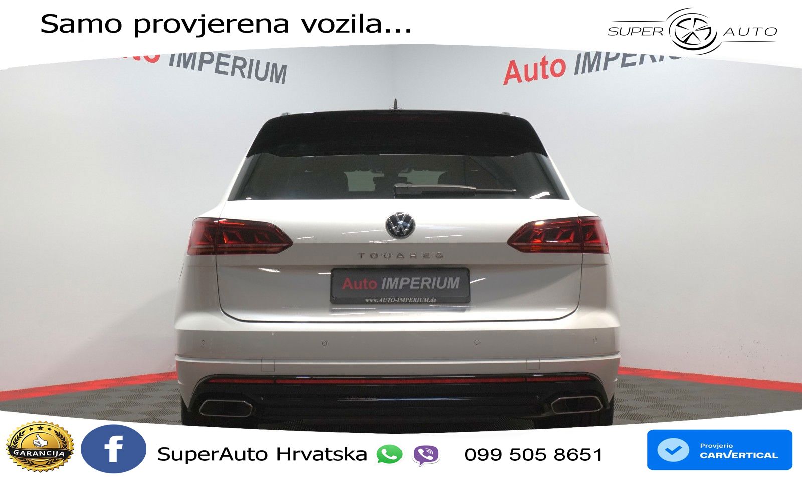 Volkswagen Touareg 3.0 V6 TDI (231 KS) 4MOTION Tiptronic R-Line ZRAČNI+ACC+GR SJED+KAM+PANO