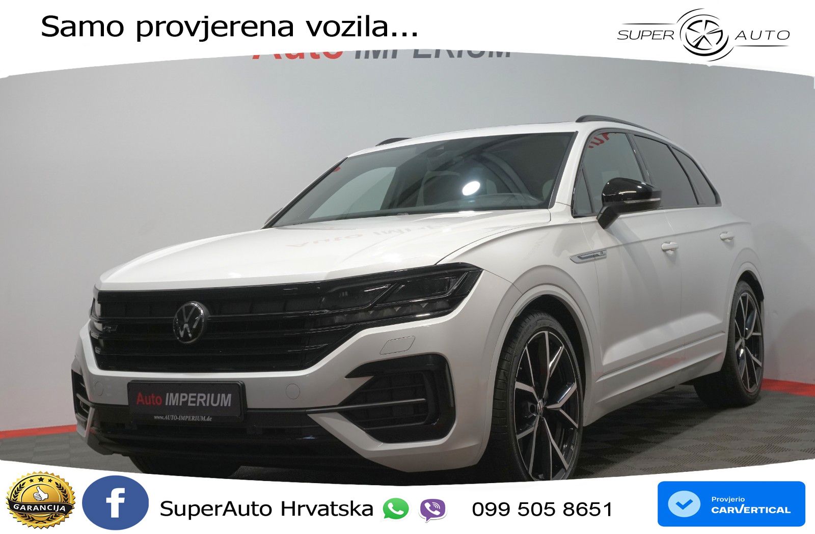 Volkswagen Touareg 3.0 V6 TDI (231 KS) 4MOTION Tiptronic R-Line ZRAČNI+ACC+GR SJED+KAM+PANO