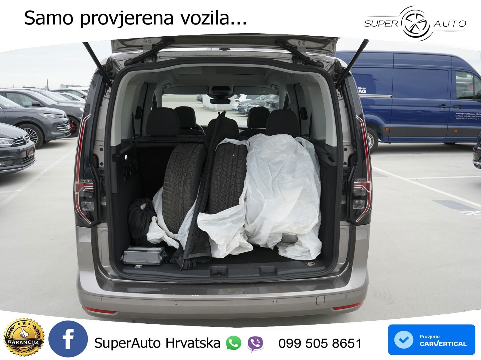 Volkswagen Caddy Life 1,5 TSI eHybrid ACC LED Navi RearView 116 KS