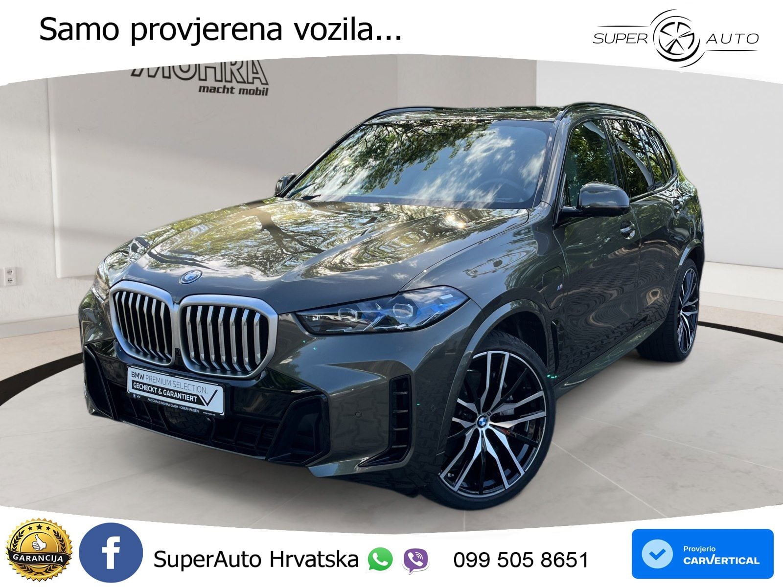BMW X5 50e (489 KS) xDrive Steptronic M Sport LED+GR SJED+ACC