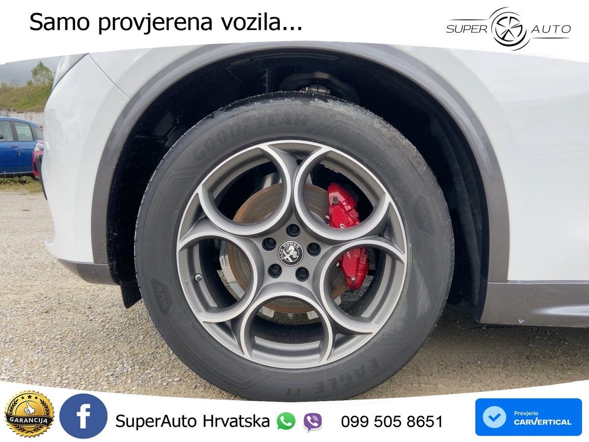 Alfa Romeo Stelvio 2.0 Turbo (280 KS) Q4 Automatic LED+GR SJED+ACC