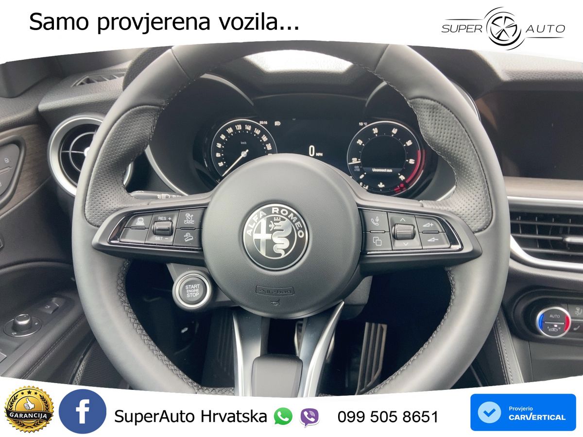 Alfa Romeo Stelvio 2.0 Turbo (280 KS) Q4 Automatic LED+GR SJED+ACC