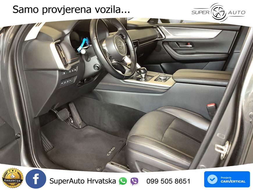 Mazda CX-60 2.5 e-Skyactiv (328 KS) AWD Automatic LED+GR SJED+ACC