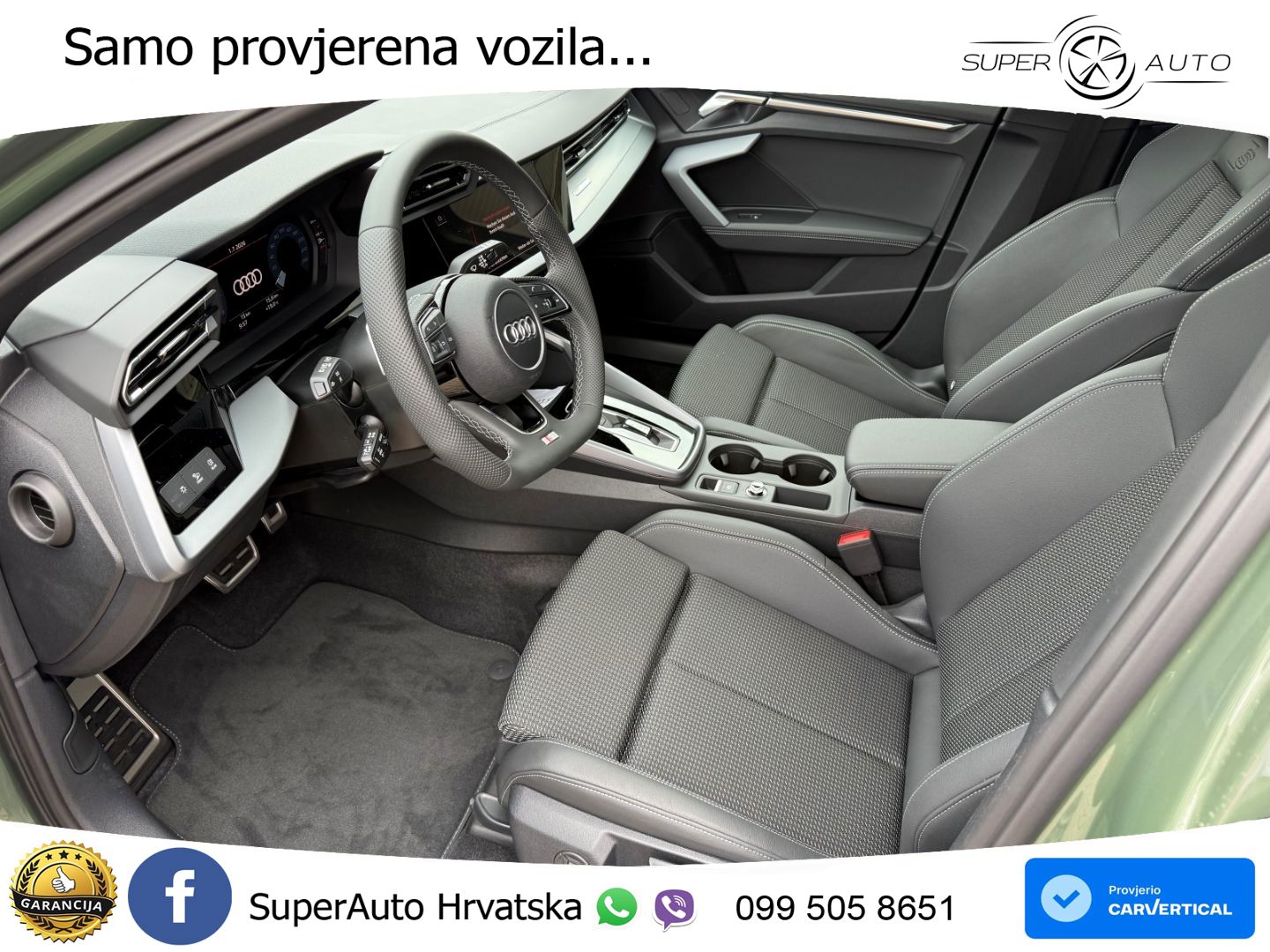 Audi A3 35 TFSI (150 KS) S tronic S line LED+GR SJED+ACC