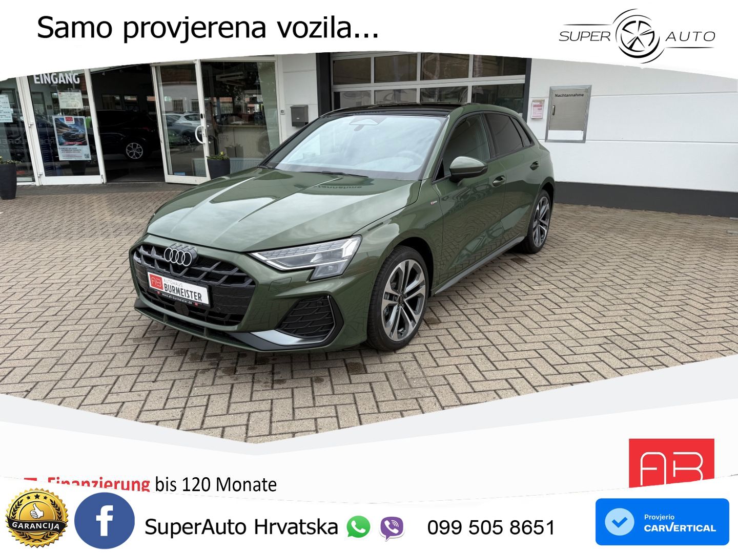 Audi A3 35 TFSI (150 KS) S tronic S line LED+GR SJED+ACC