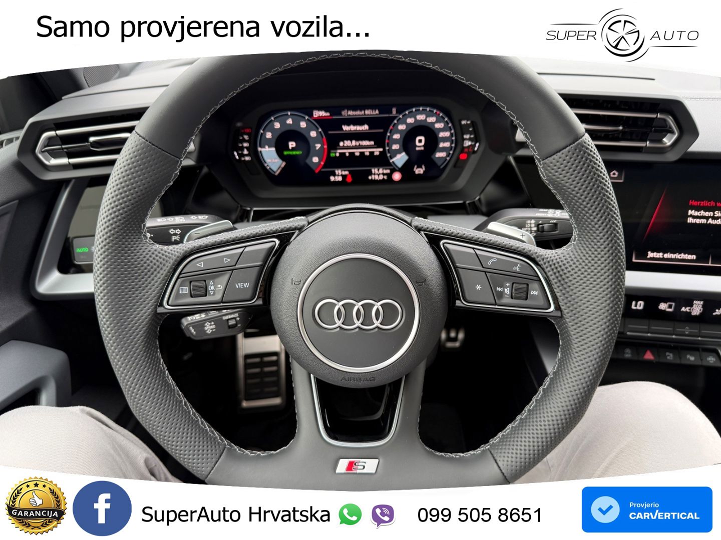 Audi A3 35 TFSI (150 KS) S tronic S line LED+GR SJED+ACC