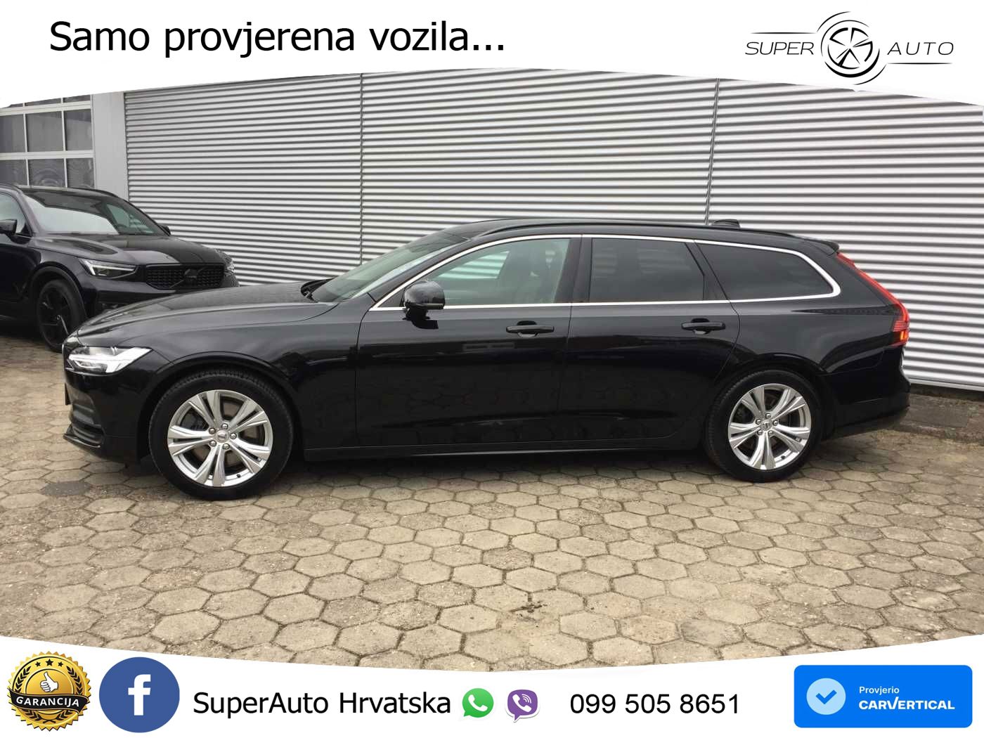 Volvo V90 2.0 B4 Automatic LED+GR SJED+ACC
