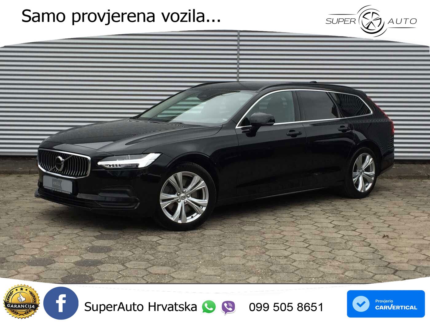 Volvo V90 2.0 B4 Automatic LED+GR SJED+ACC