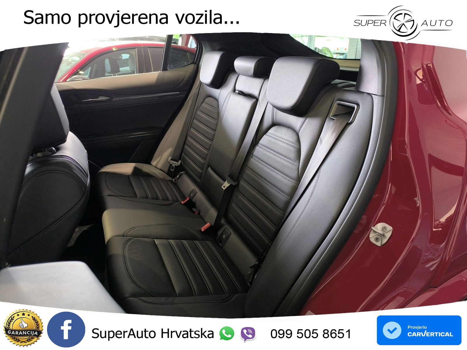 Alfa Romeo Stelvio Quadrifoglio 2.9 V6 Bi-Turbo (520 KS) Q4 Automatic LED+GR SJED+ACC