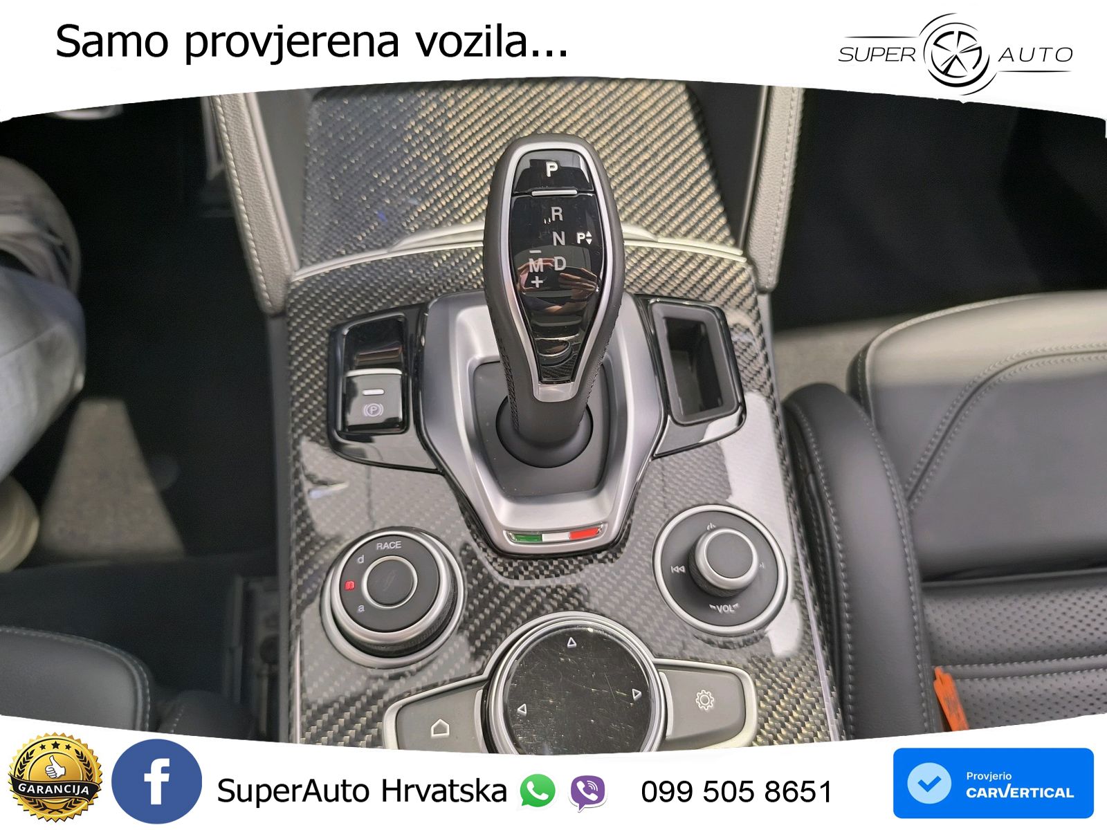 Alfa Romeo Stelvio Quadrifoglio 2.9 V6 Bi-Turbo (520 KS) Q4 Automatic LED+GR SJED+ACC