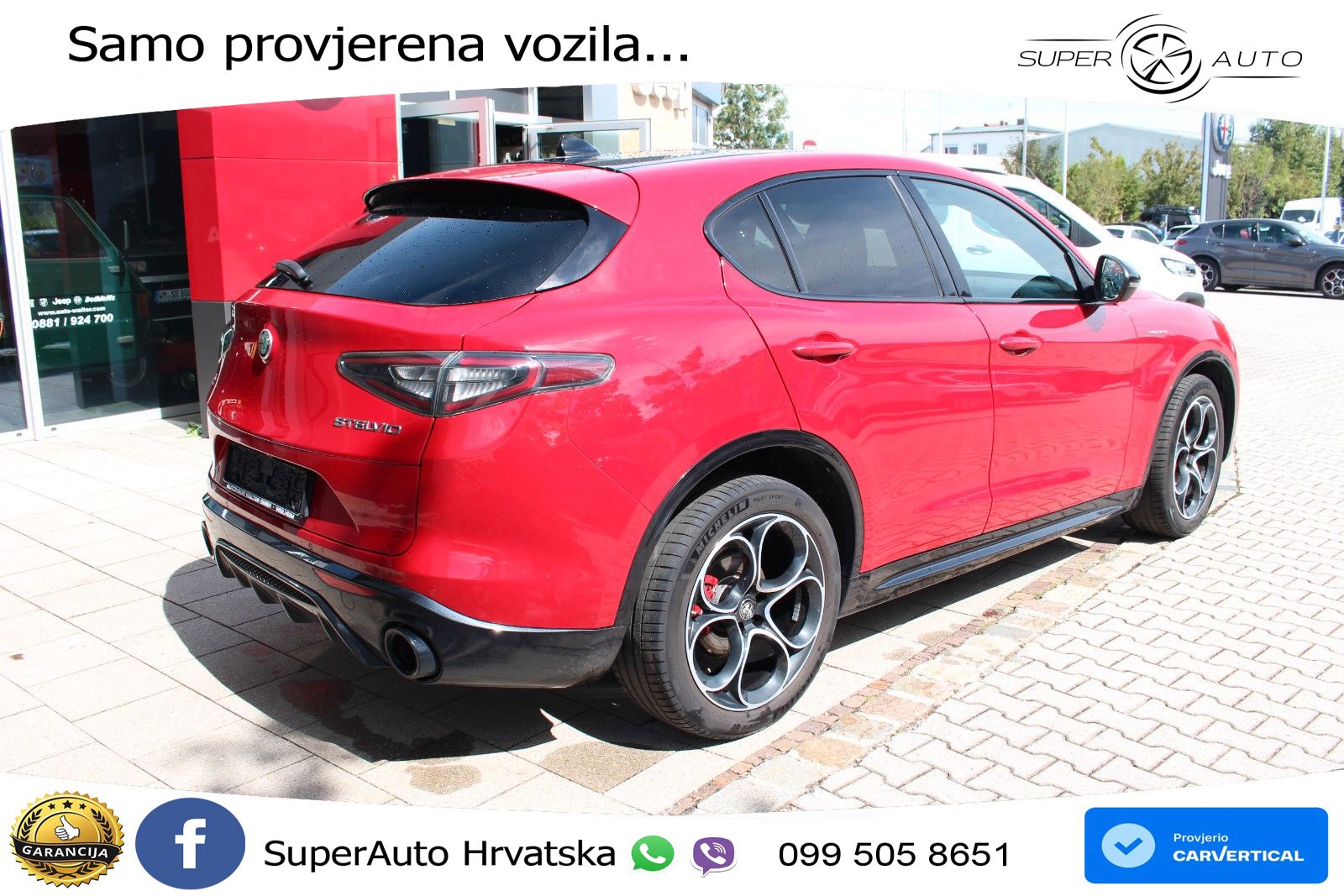 Alfa Romeo Stelvio 2.2 MultiJet II (210 KS) Q4 Automatic LED+GR SJED+ACC