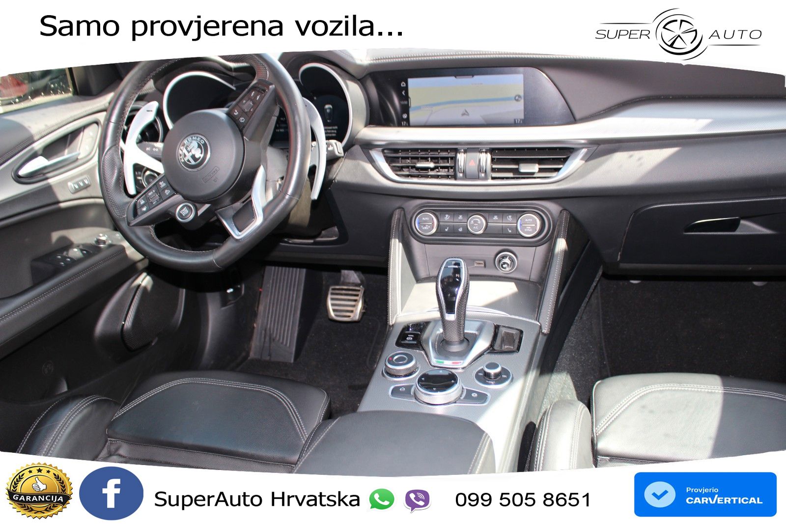 Alfa Romeo Stelvio 2.2 MultiJet II (210 KS) Q4 Automatic LED+GR SJED+ACC
