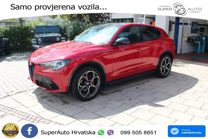 Alfa Romeo Stelvio 2.2 MultiJet II (210 KS) Q4 Automatic LED+GR SJED+ACC