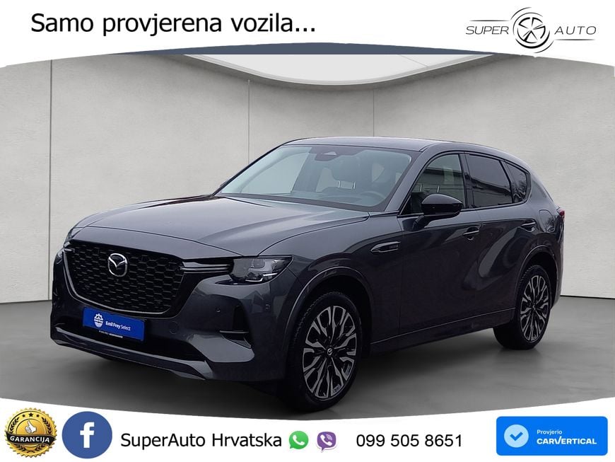 Mazda CX-60 3.3 e-Skyactiv D (254 KS) AWD Automatic LED+GR SJED+ACC